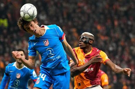 أتلتيكو مدريد يعود بالتعادل من ملعب غلطة سراي 