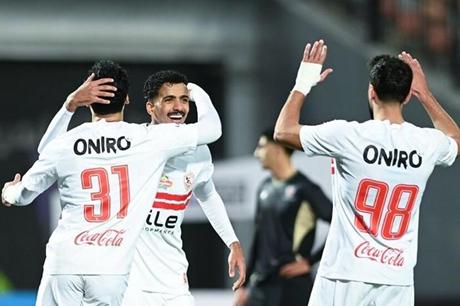 الزمالك يهزم بتروجيت 