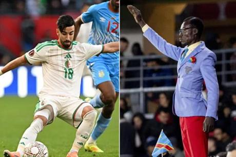 أول رد فعل من نجم الجزائر عمورة بعد اتهامه بإهانة "أيقونة الكونغو الديمقراطية" في كأس إفريقيا 