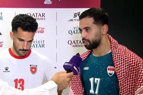 مرضي وعلوان: مواجهة العراق كانت صعبة وإصابة يزن أثرت على الفريق 