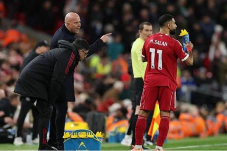 سلوت: تفاصيل محادثتي مع صلاح ستبقى سراً بيننا 