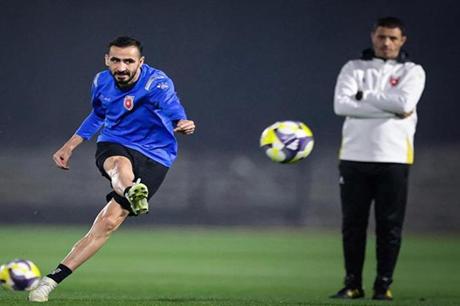 النشامى يختتم تحضيراته لملاقاة المغرب في نهائي كأس العرب 