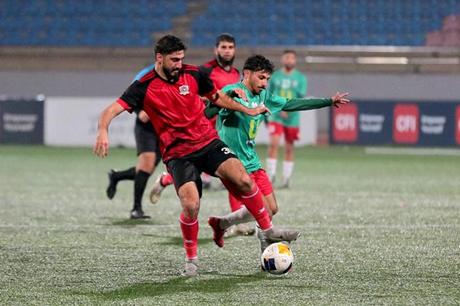 الجزيرة يحافظ على صدارة دوري الرديف 