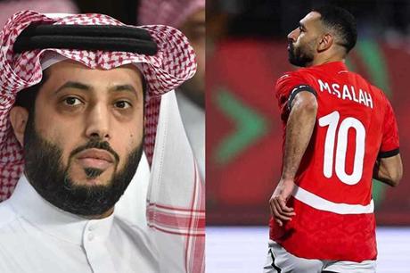 تركي آل الشيخ يفاجئ محمد صلاح - صورة 
