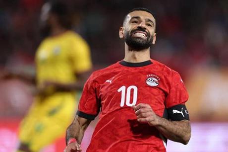 محمد صلاح يصبح أول مصري يسجل في 5 نسخ لأمم أفريقيا 