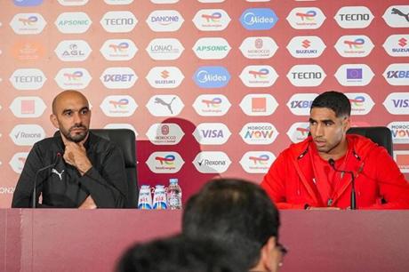 أشرف حكيمي: سنقاتل للفوز على زامبيا 