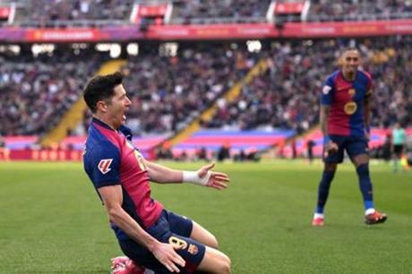 برشلونة يستقر على بديل ليفاندوفسكي 