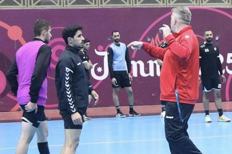 منتخب كرة اليد يخوض 4 مباريات بمعسكره التدريبي بالقاهرة 