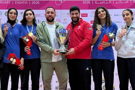5 ميداليات للأردن في دورة الألعاب للأندية العربية للسيدات 