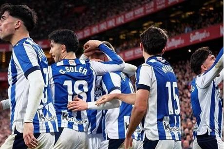 ريال سوسييداد يعود من بلباو بإنتصار بكأس ملك اسبانيا 