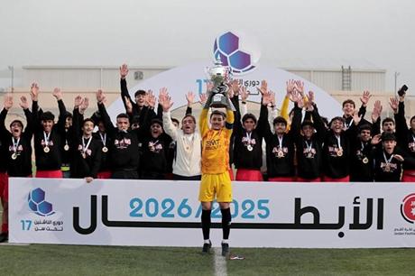 فريق فرسان الأردن يفوز بلقب دوري الناشئين 