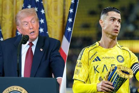 عاجل : "تحرك الآن نحتاجك سريعا".. ترامب يوجه رسالة لرونالدو 