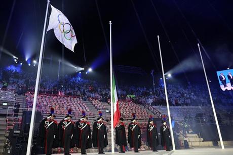 اختتام أولمبياد ميلانو وكورتينا بحفل مبهر 