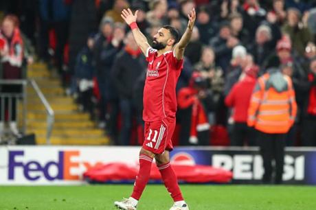 ليفربول يحتفي بإنجاز صلاح التاريخي في الدوري الإنجليزي 