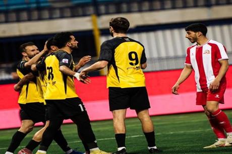 الحسين إربد يتصدر دوري المحترفين مؤقتا 