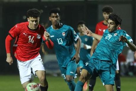 منتخب مصر للشباب يفوز على نظيره العراقي ودياً 