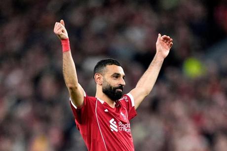 ليفربول يحتفي بإنجاز صلاح التاريخي في دوري أبطال أوروبا 