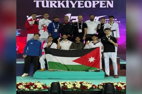 منتخب الناشئين للتايكواندو يحرز 8 ميداليات في بطولة تركيا 