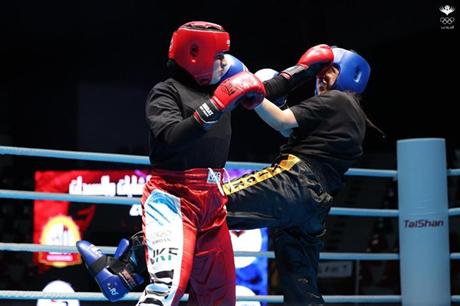 إفتتاح بطولة المملكة للكيك بوكسينج للسيدات والشابات 