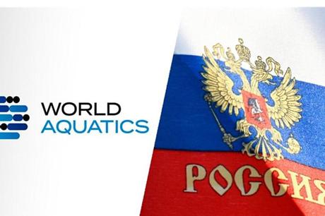 الاتحاد الدولي للألعاب المائية يسمح للسباحين الروس بالمنافسة تحت علمهم ونشيدهم في جميع بطولاته 