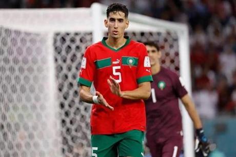 نجم المنتخب المغربي نايف أكرد مهدد بالغياب عن مونديال 2026 