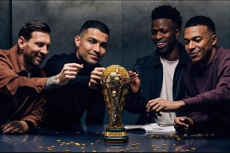 تأثير ميسي وكريستيانو.. 400 مليون مشاهدة لحملة ليغو 