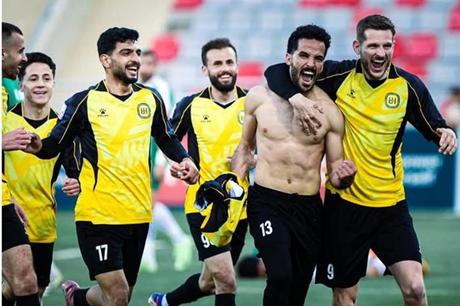 الحسين يفوز على الأهلي ويعزز صدارته لدوري المحترفين 