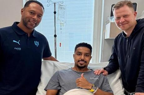الهلال السعودي يعلن خضوع نجمه الدوسري لجراحة ناجحة 