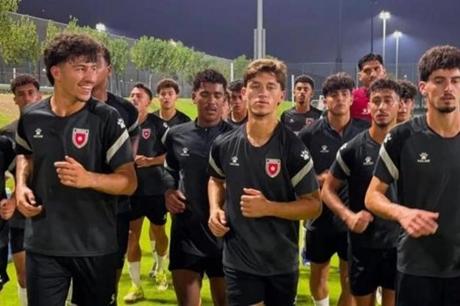 منتخب الشباب يبدأ معسكره التدريبي في قطر 