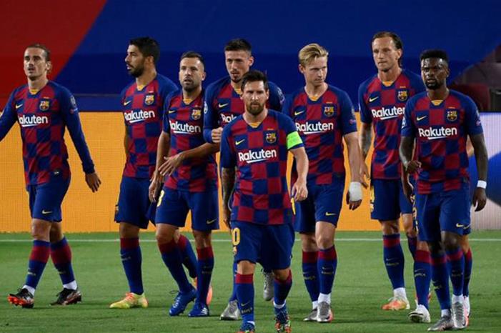 برشلونة يستعد لتخفيض جديد لرواتب لاعبيه barcelona