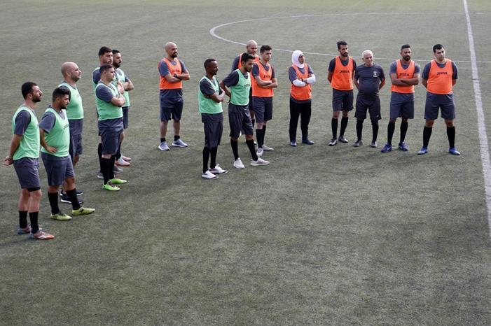 طارق خوري يبدأ رحلته التدريبية !! 616c07747447f