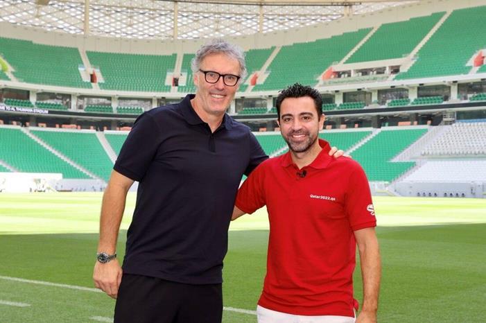 Laurent-Blanc-Xavi-Qatar-2022