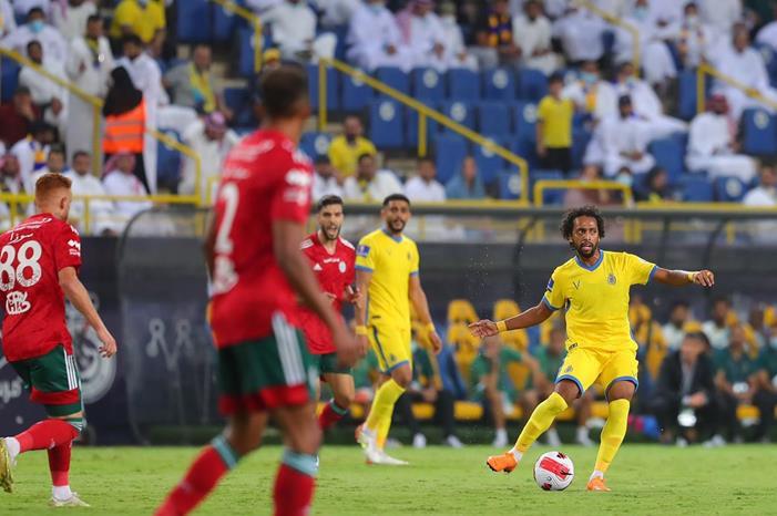 جماهير نادي النصر تهاجم الإدارة واللاعبين بعد الخسارة أمام الاتفاق nasr