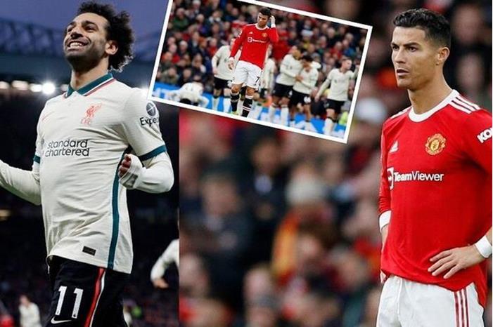 بالفيديو .. أول تعليق من رونالدو بعد الخسارة المذلة من صلاح وزملائه 6175e0804c59b73da256485f