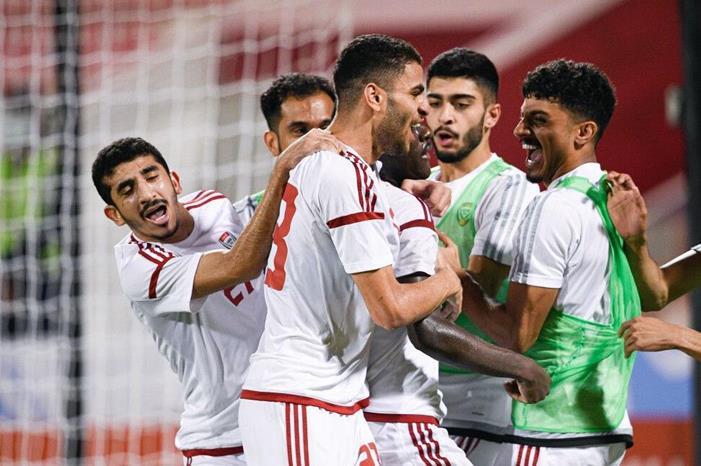 منتخب الإمارات ينجح في تحقيق الفوز على الهند India-v-UAE---AFC-U23-Asian-Cup-2022-Qualifiers-Group-E