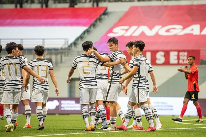 Timor-Leste-v-Korea-Republic---AFC-U23-Asian-Cup-2022-Qualifiers