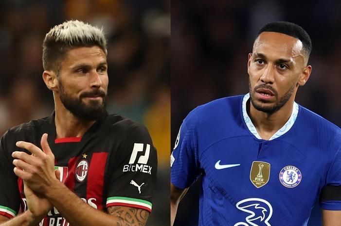 لياو وأوباميانج وجها لوجه في قمة ميلان وتشيلسي ميلان ضد تشيلسي