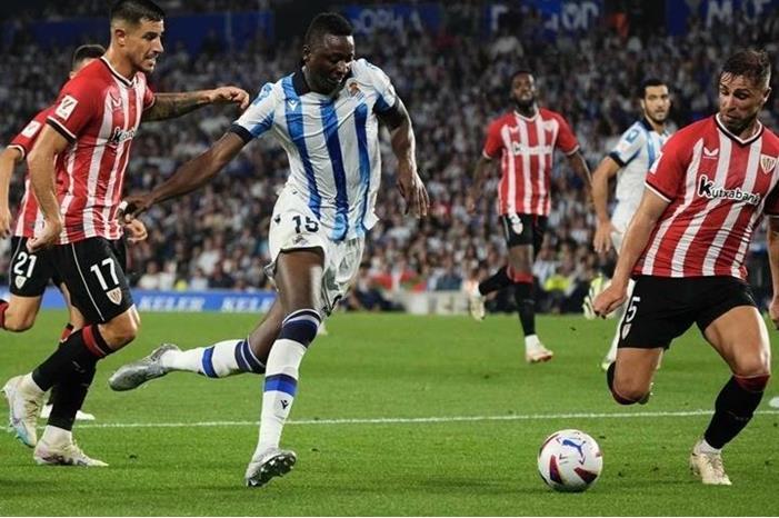 ريال سوسييداد يدك شباك بيلباو بثلاثية 202310114719831H5