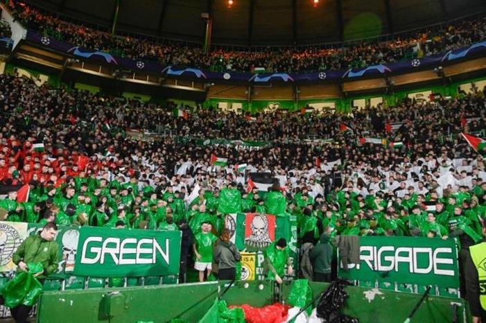 رغم التحذيرات .. جماهير سلتيك الأسكتلندي ترفع الأعلام الفلسطينية - وصور 65397731945b4