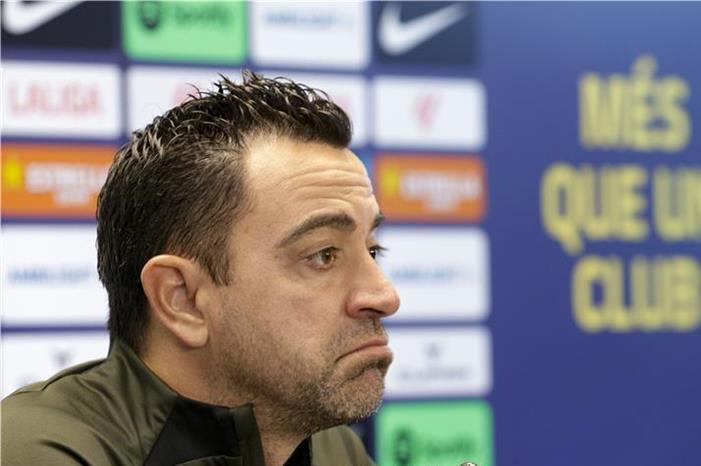 سر مخالفة تشافي لتصريحاته قبل الكلاسيكو epa_soccer_2023-10_2023-10-27_2023-10-27-10942891_epa