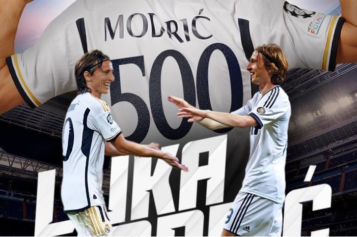 مودريتش يصل لـ500 مباراة مع الريال بعد حسم الكلاسيكو F9icjuaXUAADu9J