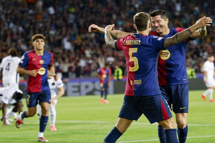 برشلونة يدك شباك يونغ بويز بخماسية في دوري أبطال أوروبا 66fc64104c59b72317137264