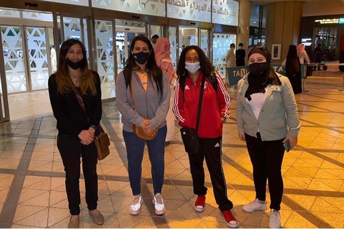 نسرين الخزاعلة : أسعى لنقل خبراتي للأشقاء في السعودية 125435505_2855982441288212_2248198953658646585_n