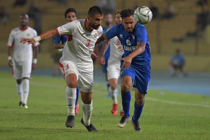 منتخب-الأردن-والكويت