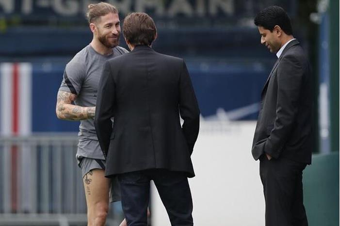 راموس يعاود التدريبات مع باريس سان جيرمان 618b4f994c59b718256c4815