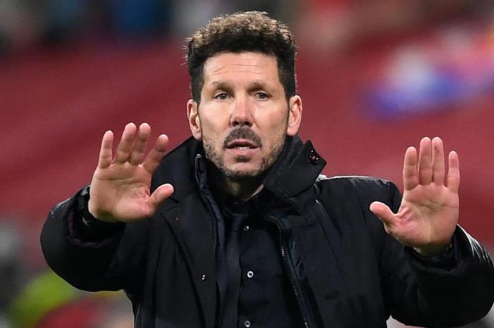 سيميوني: لقد قدمنا اكثر مباراة منتظمة مدرب أتلتيكو مدريد دييغو سيميوني - (أرشيفية)