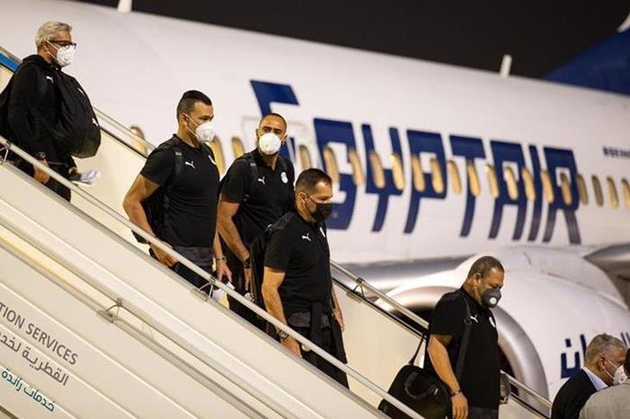 منتخب مصر  يصل إلى قطر للمشاركة في كأس العرب 264728