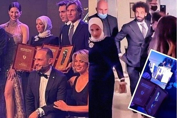 لماذا تسلمت زوجة محمد صلاح جائزة القدم الذهبية نيابة عنه رغم تواجده؟ 61a65a024c59b72c8d2e7e1d