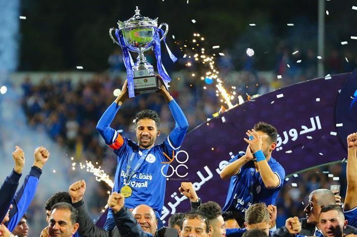الرمثا يتوج بلقب الدوري الثالث بتاريخه - صور 1