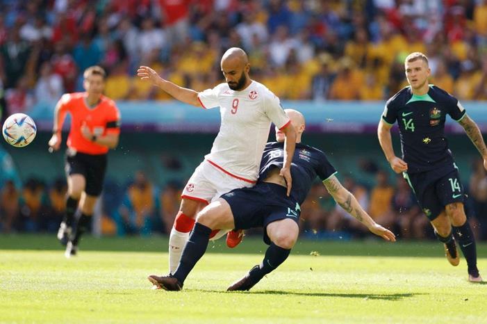 أستراليا تتقدم على تونس 1-0 في الشوط الأول بكأس العالم 2022 155